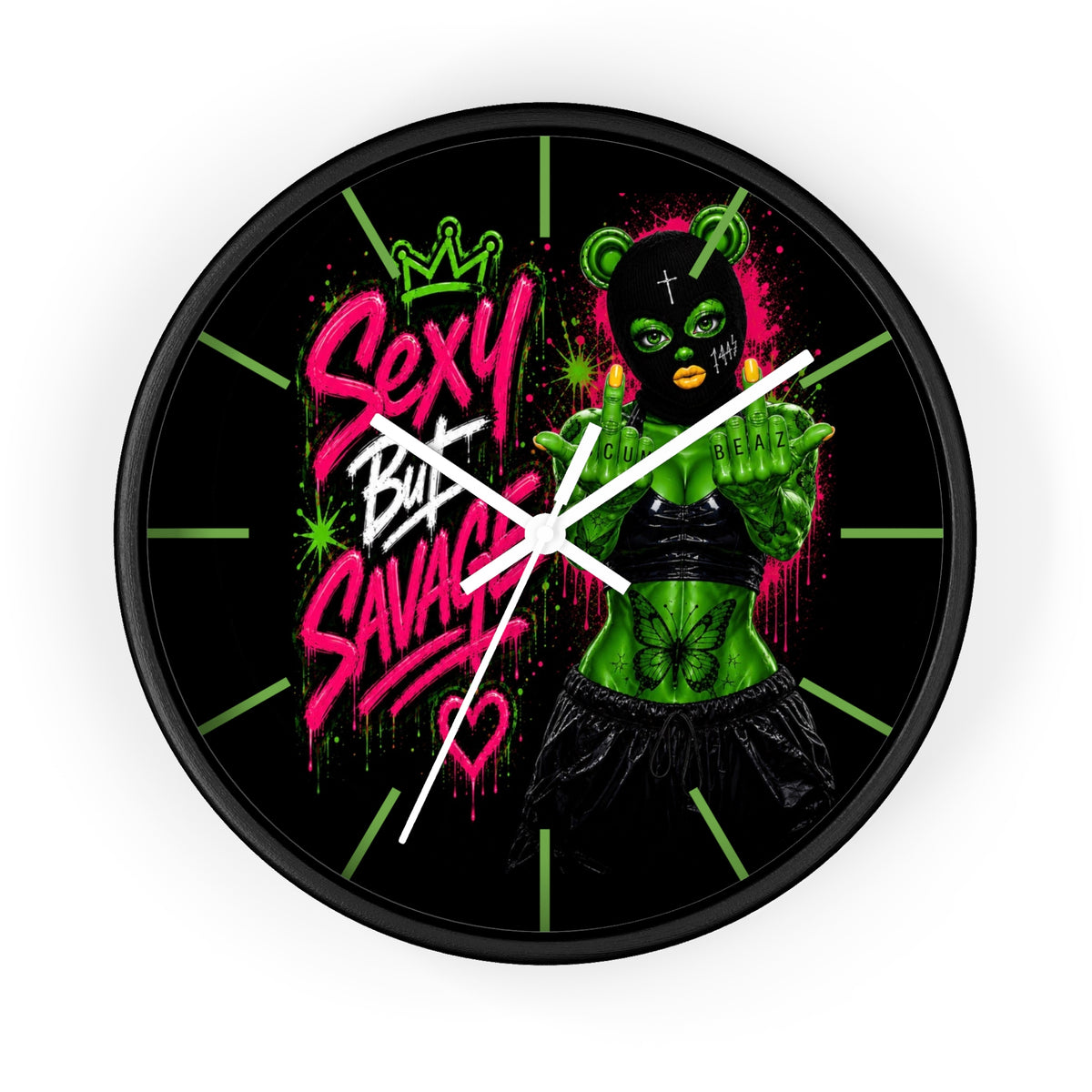 Wall Clock-Sexy But Savage Green Remix-SCUMMIEBEARZ™️