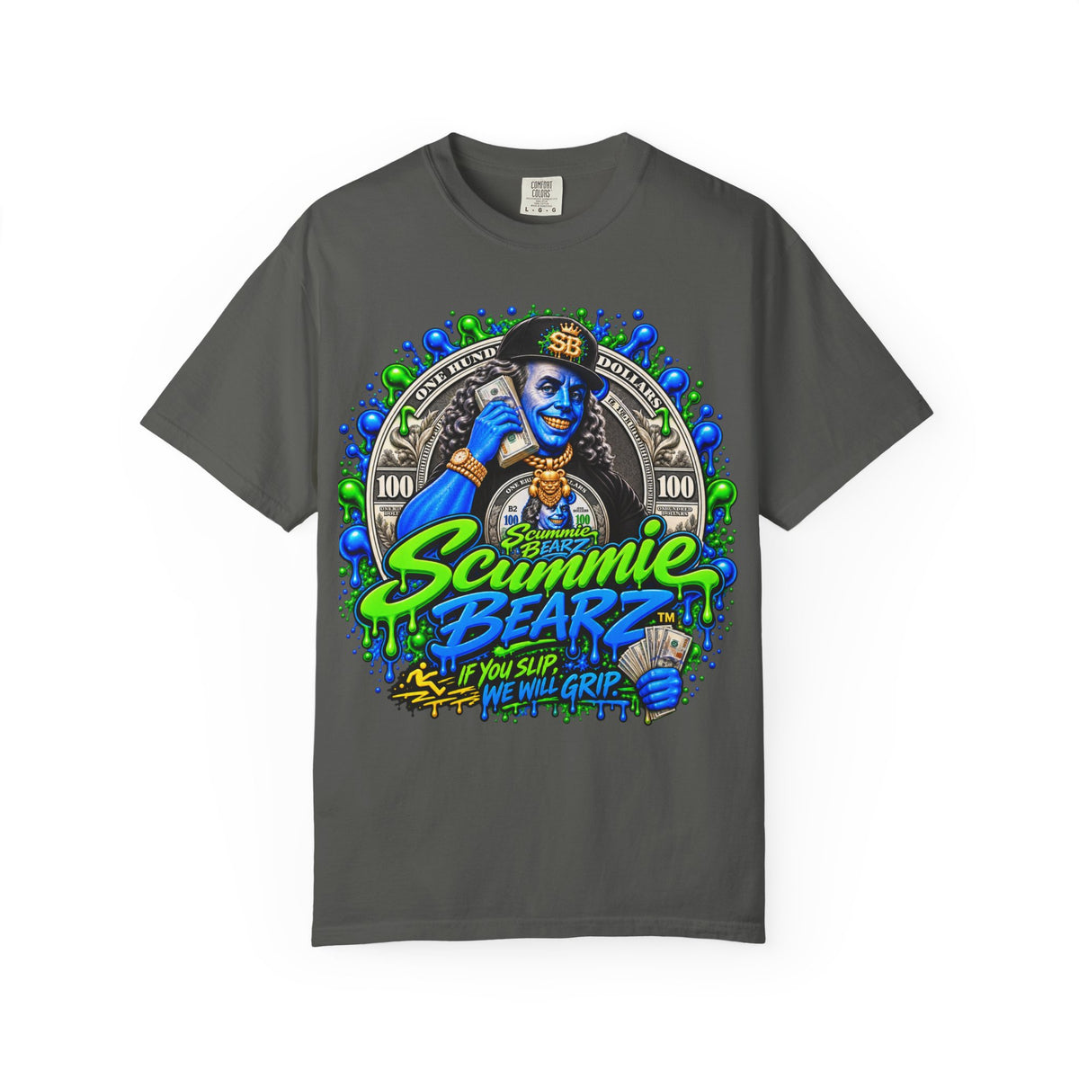 Comfort color 1717- "Paper Chaser" Graphic T-Shirt wha-SCUMMIEBEARZ™️
