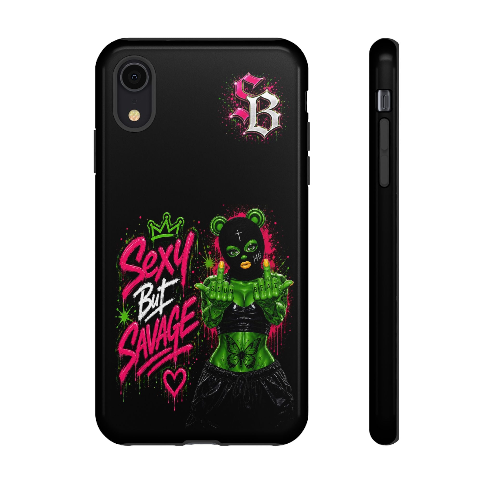 SCUMMIEBEARZ Sexy But Savage Green Remix Tough Cases