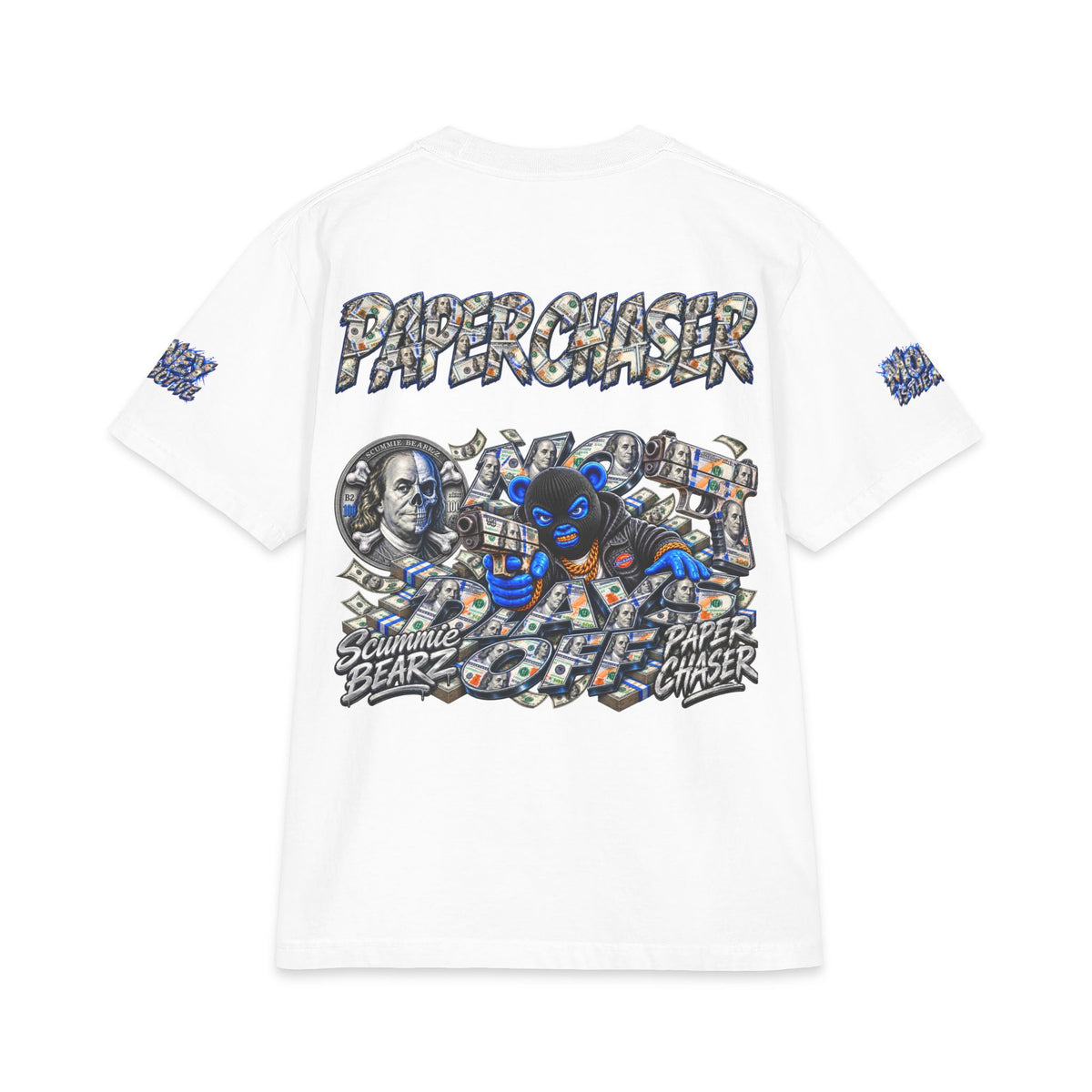 No Days Off | SCUMMIEBEARZ™ Shaka Wear Heavyweight Tee