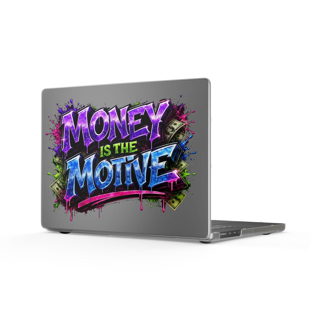 Matte MacBook Cases-	MONEY IS THE MOTIVE-SCUMMIEBEARZ™️