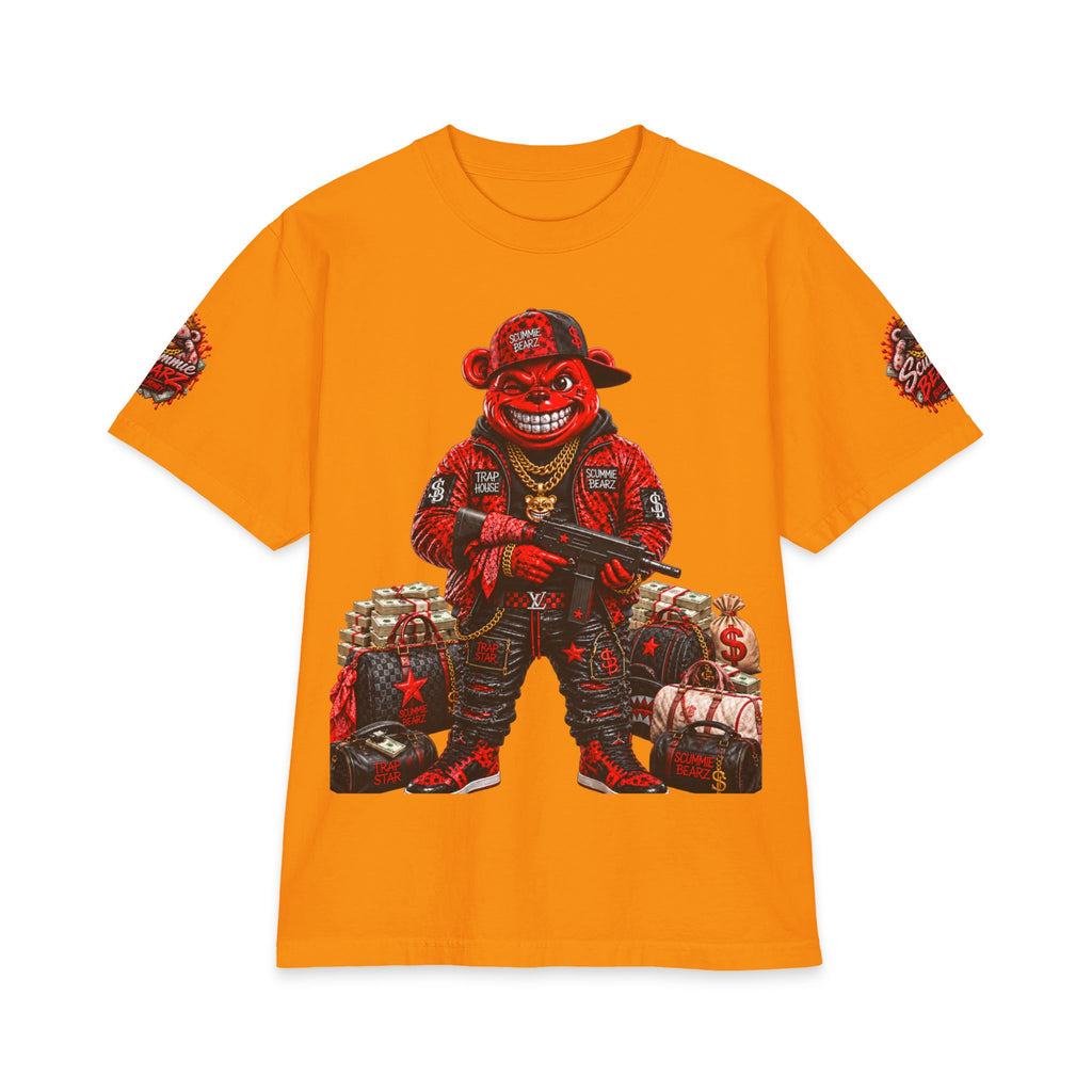 Red Draco | SCUMMIEBEARZ™ Shaka Wear Heavyweight Tee