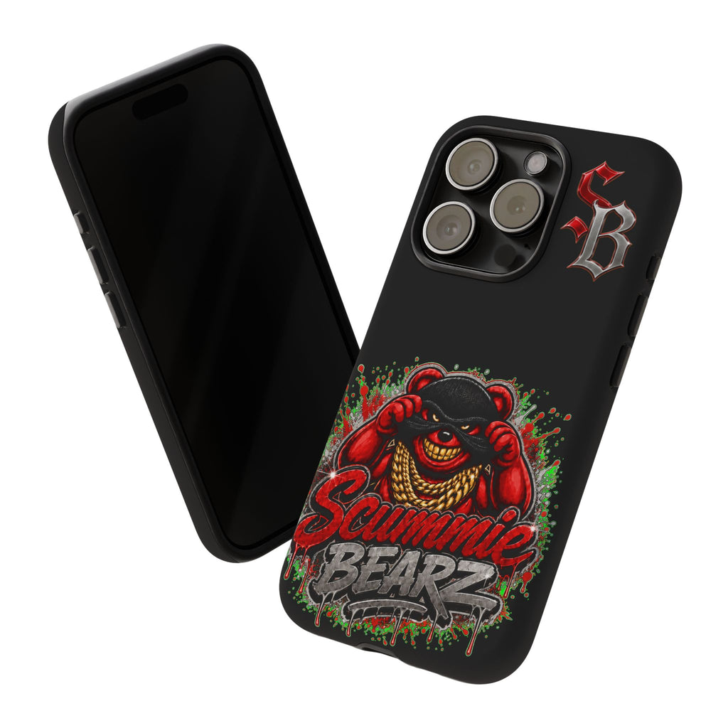 SCUMMIEBEARZ ♦️RED LOGO♦️ Tough Cases