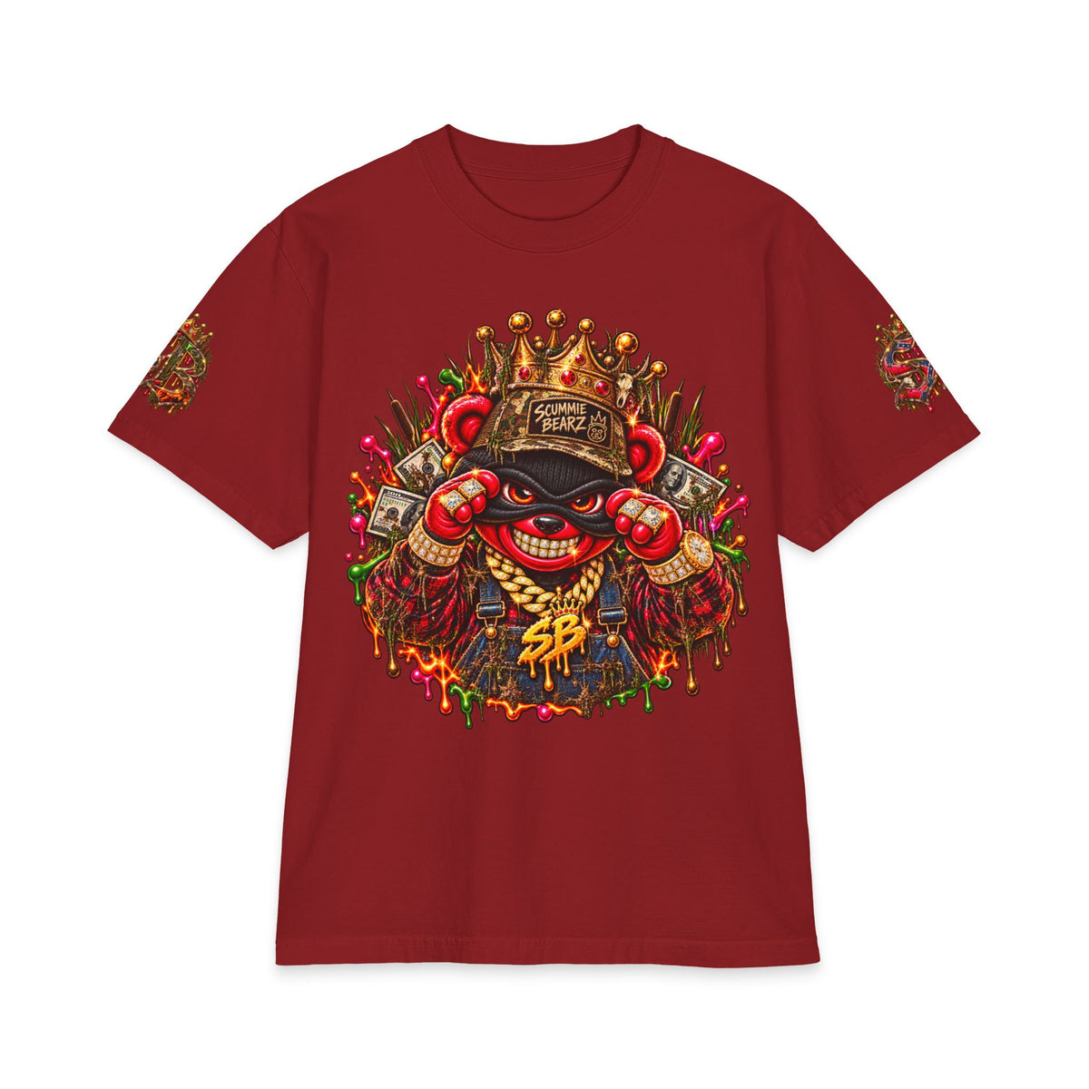 The Three Untryamigos | SCUMMIEBEARZ™ Shaka Wear Heavyweight Tee