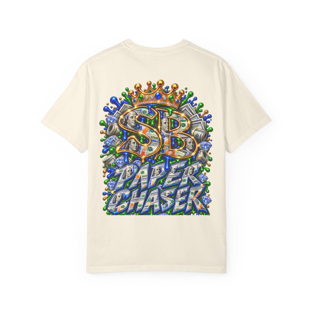 Comfort color 1717- "Paper Chaser" Graphic T-Shirt wha-SCUMMIEBEARZ™️