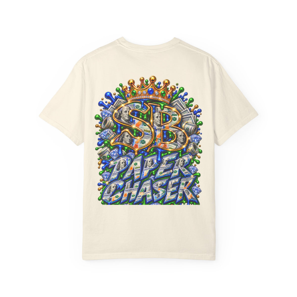 Comfort color 1717- "Paper Chaser" Graphic T-Shirt wha-SCUMMIEBEARZ™️