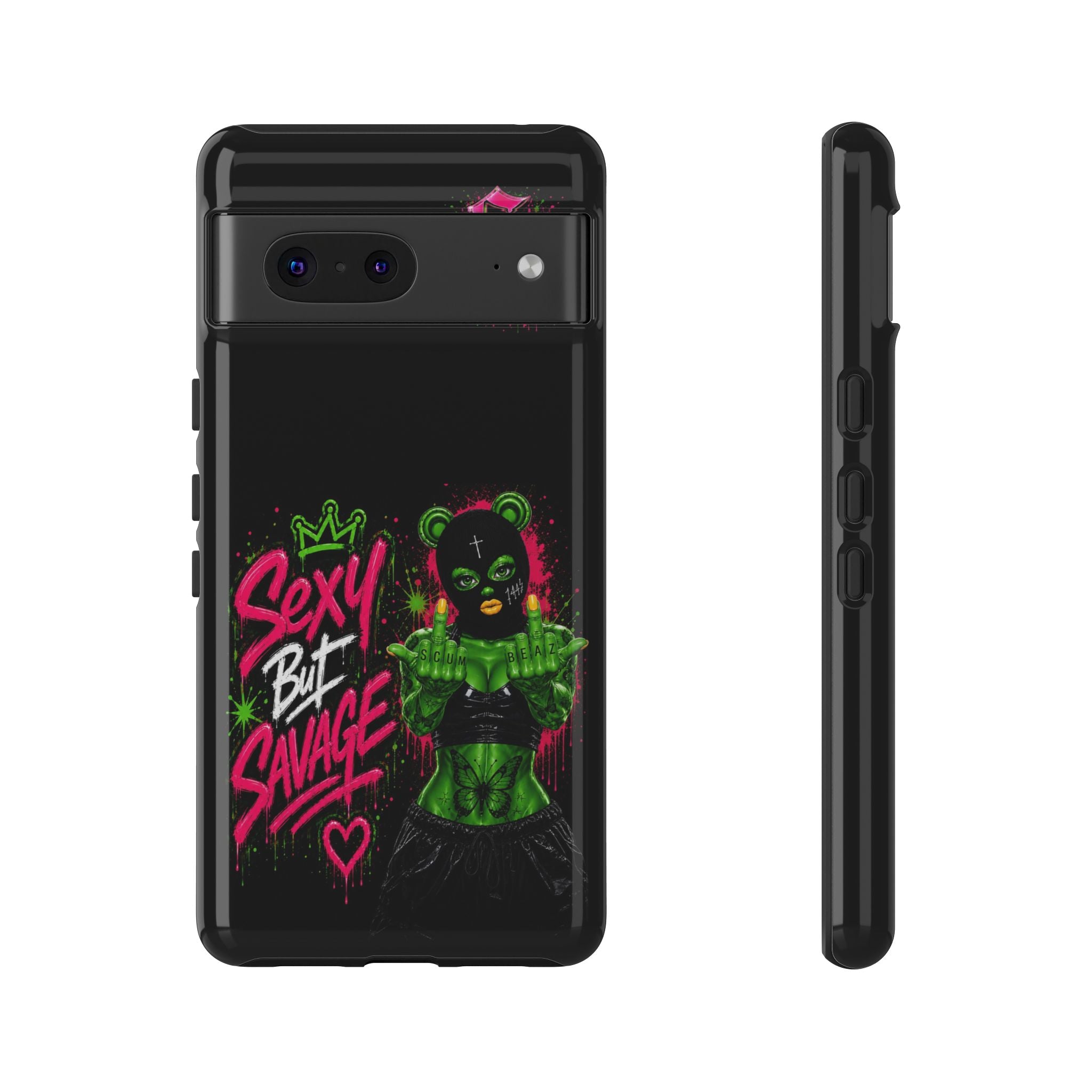 SCUMMIEBEARZ Sexy But Savage Green Remix Tough Cases