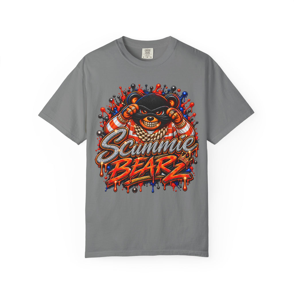Unisex Garment-Dyed T-shirt- STRESS BOX-SCUMMIEBEARZ™️