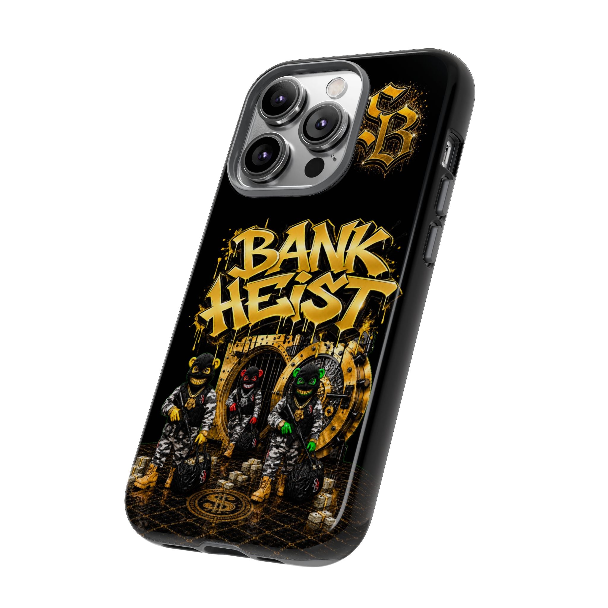 SCUMMIEBEARZ Bank Heist Tough Cases