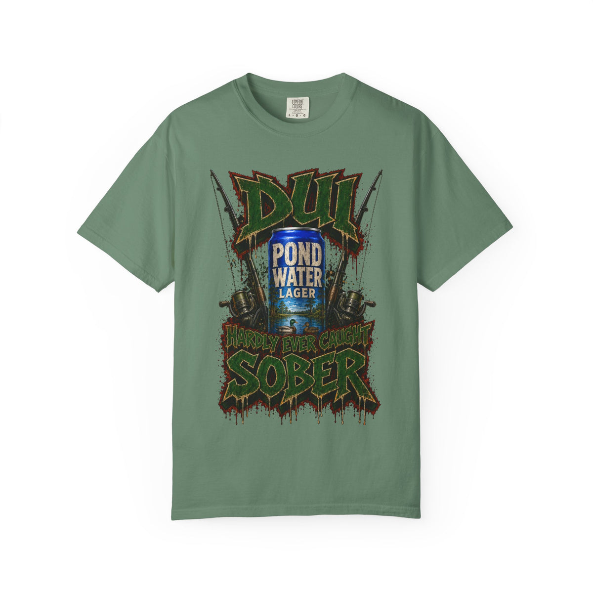 Unisex Garment-Dyed T-shirt-HILLBILLY COLLECTION -SCUMMIEBEARZ™