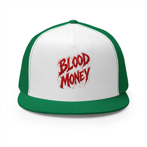 5 Panel Trucker Cap-BLOOD MONEY-SCUMMIEBEARZ™