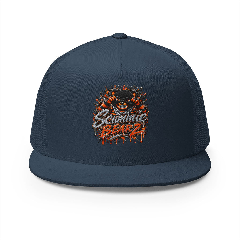 5 Panel Trucker Cap-LOCKED UP MASK LOGO-SCUMMIEBEARZ™