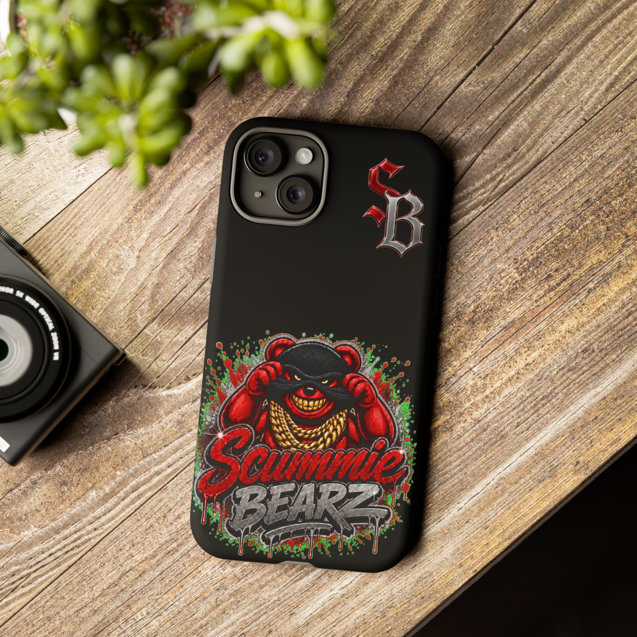 SCUMMIEBEARZ ♦️RED LOGO♦️ Tough Cases