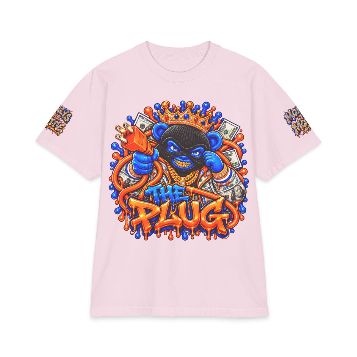 Unisex Max Heavyweight Short Sleeve-THE PLUG!!!-Scummiebearz™️