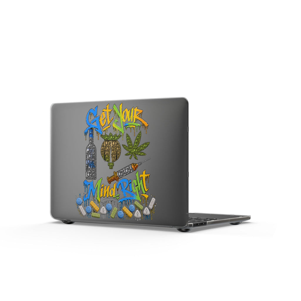 Matte MacBook Cases-GET YOUR MIND, RIGHT-SCUMMIEBEARZ™️