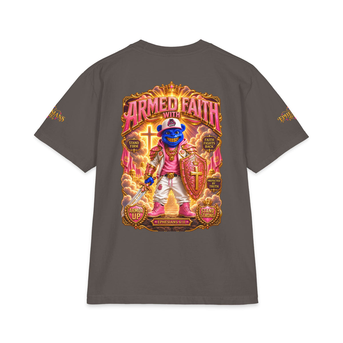 Armor Of Faith | SCUMMIEBEARZ™ Shaka Wear Heavyweight Tee