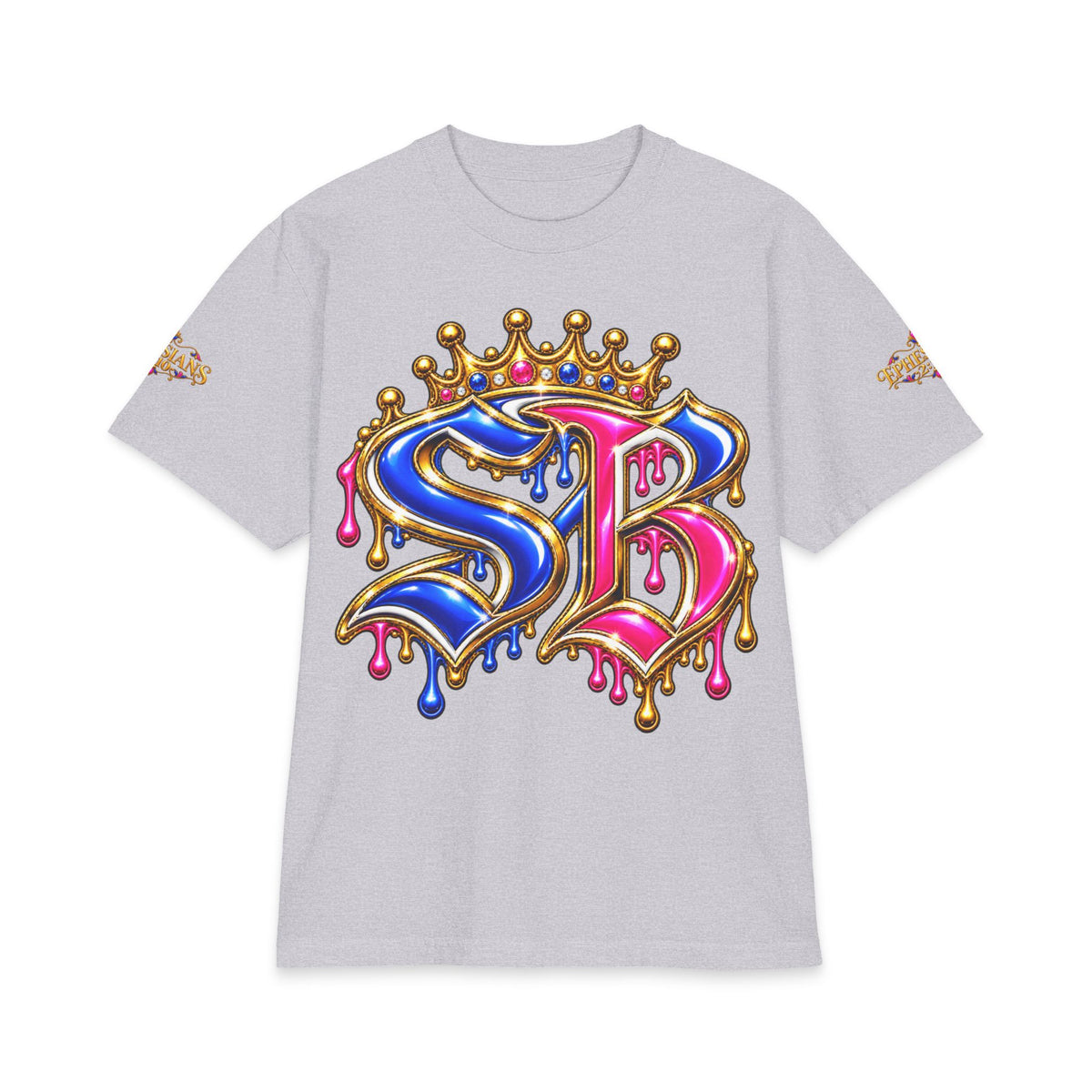 Unisex Max Heavyweight Short Sleeve-CHOSEN BY GOD-SCUMMIEBEARZ™️