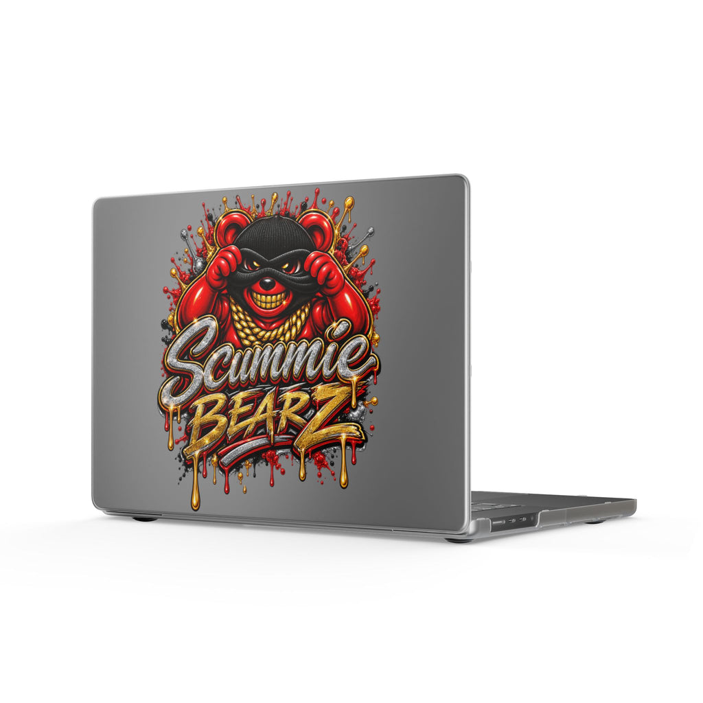 Matte MacBook Cases-SILVER/GOLD MASK LOGO
