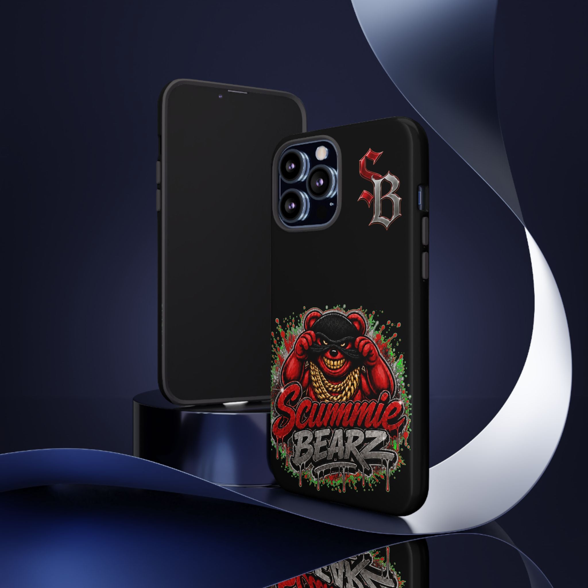 SCUMMIEBEARZ ♦️RED LOGO♦️ Tough Cases