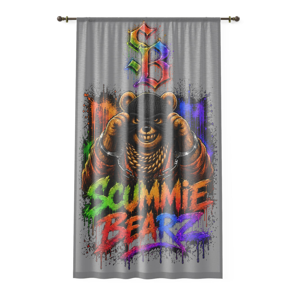 Window Curtain-Rainbow Logo-SCUMMIEBEARZ™