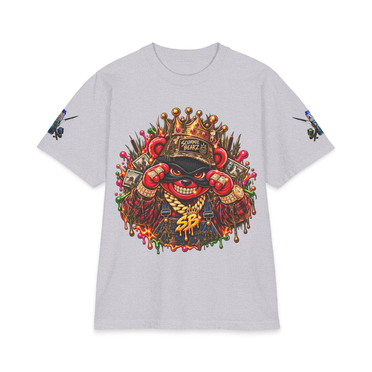 Unisex Max Heavyweight Short Sleeve-REBEL FORD-SCUMMIEBEARZ™️