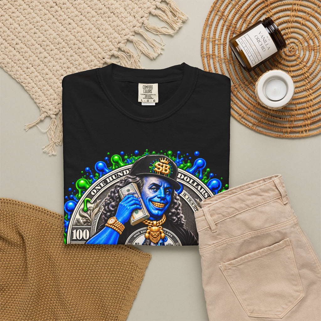 Comfort color 1717- "Paper Chaser" Graphic T-Shirt wha-SCUMMIEBEARZ™️