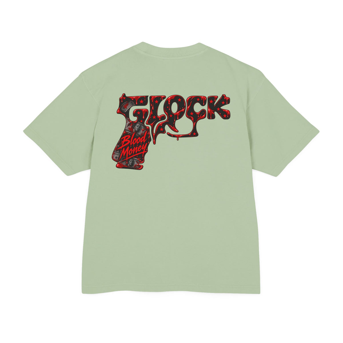 Unisex  Graphic T-Shirt - Glock™ Blood Money - SCUMMIEBEARZ™