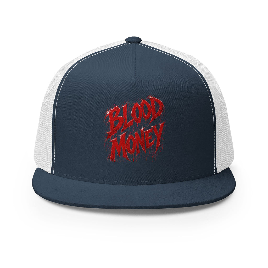 5 Panel Trucker Cap-BLOOD MONEY-SCUMMIEBEARZ™
