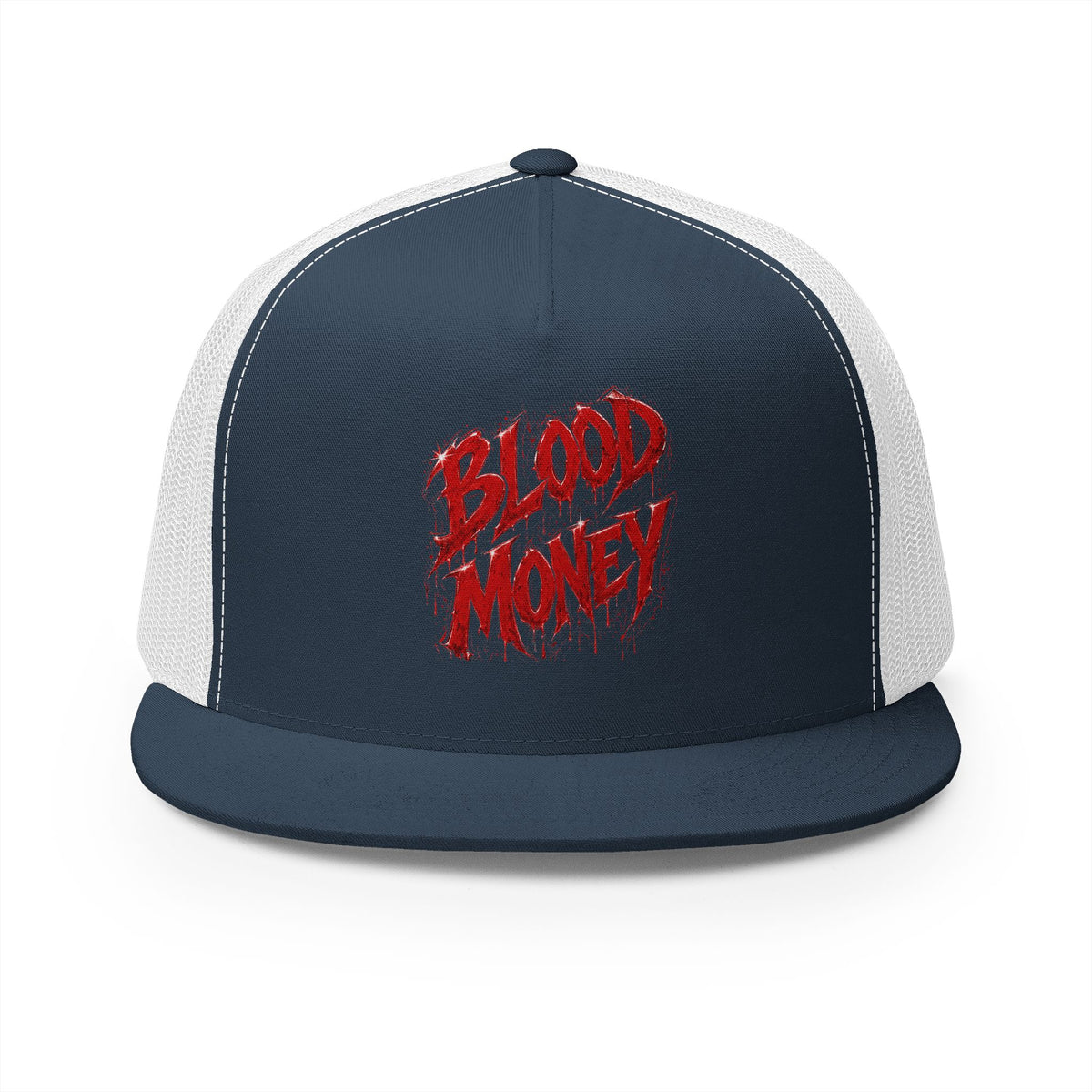 5 Panel Trucker Cap-BLOOD MONEY-SCUMMIEBEARZ™