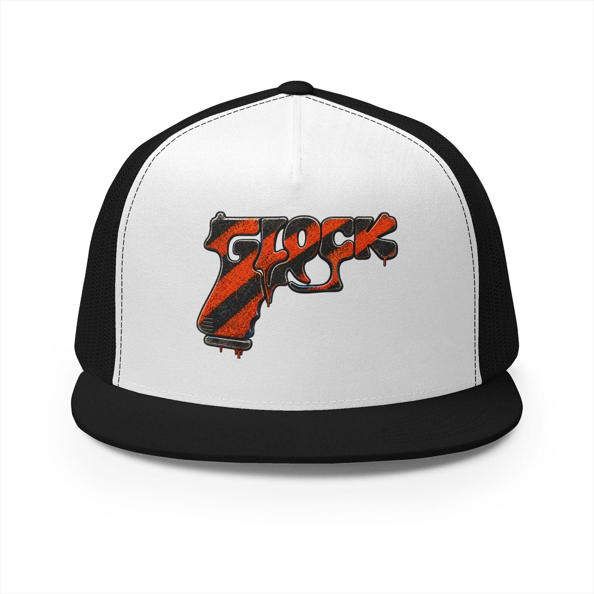 5 Panel Trucker Cap-locked up GLOCK-SCUMMIEBEARZ™️