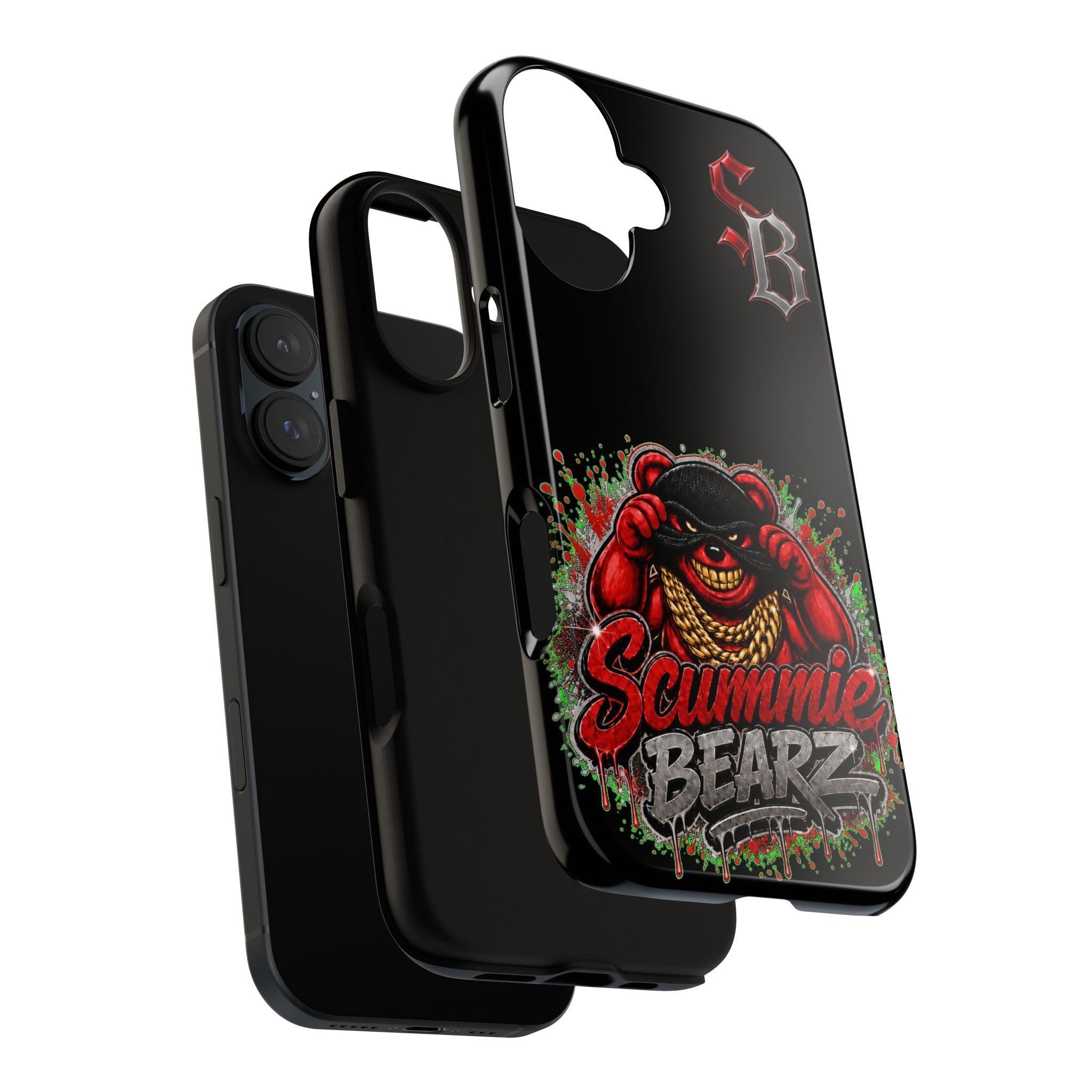 SCUMMIEBEARZ ♦️RED LOGO♦️ Tough Cases