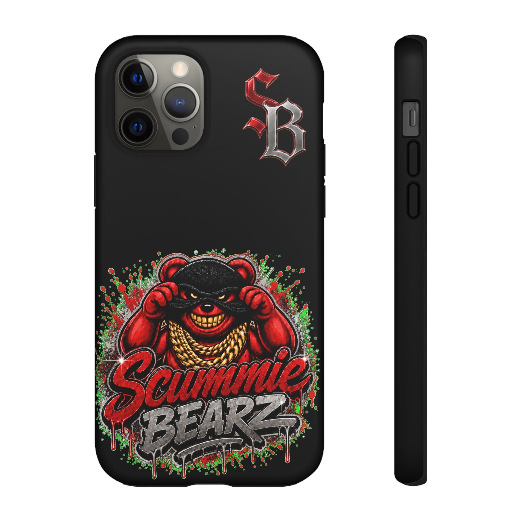 SCUMMIEBEARZ ♦️RED LOGO♦️ Tough Cases