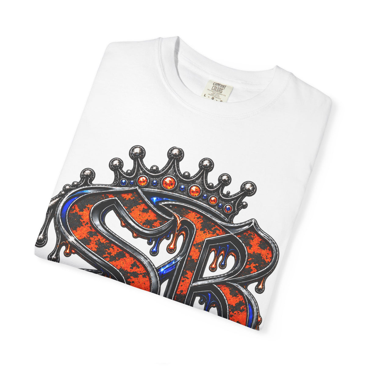 Unisex Garment-Dyed T-SHIRT- POCKET CHECK/SB LOGO-SCUMMIEBEARZ™
