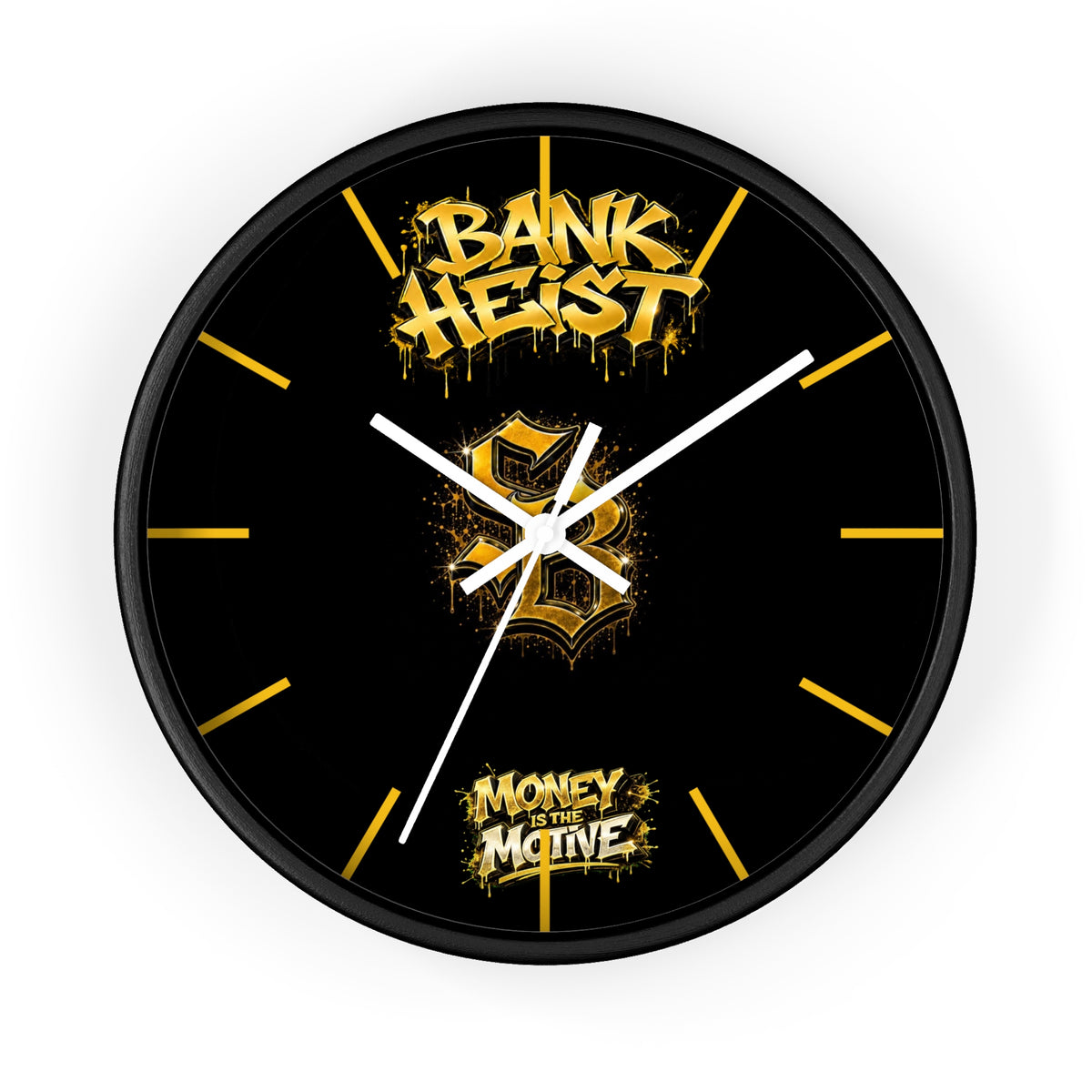 Wall Clock-Bank Heist Money Is the Motive-SCUMMIEBEARZ™️