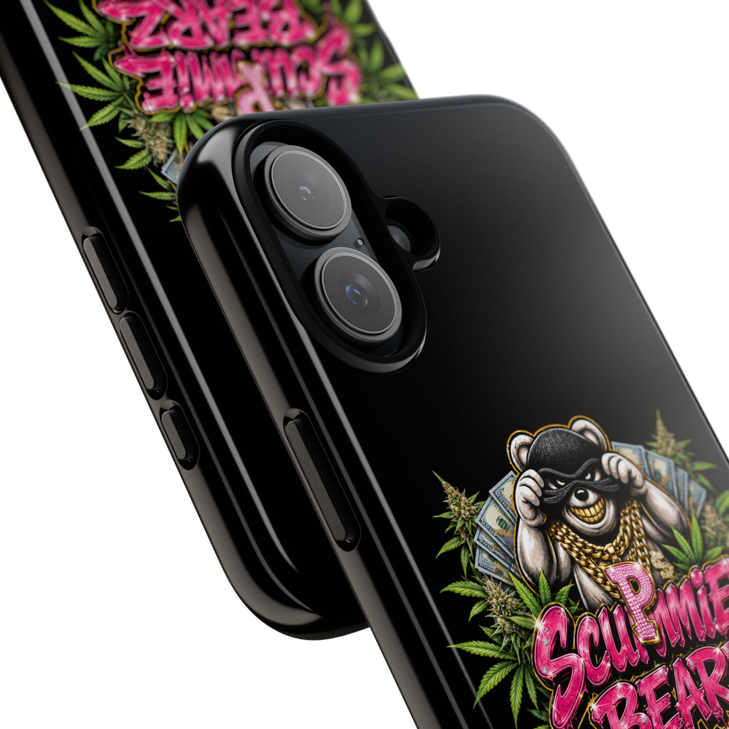 SCUMMIEBEARZ P.M.W. (P***y Money Weed) Logo Tough Cases