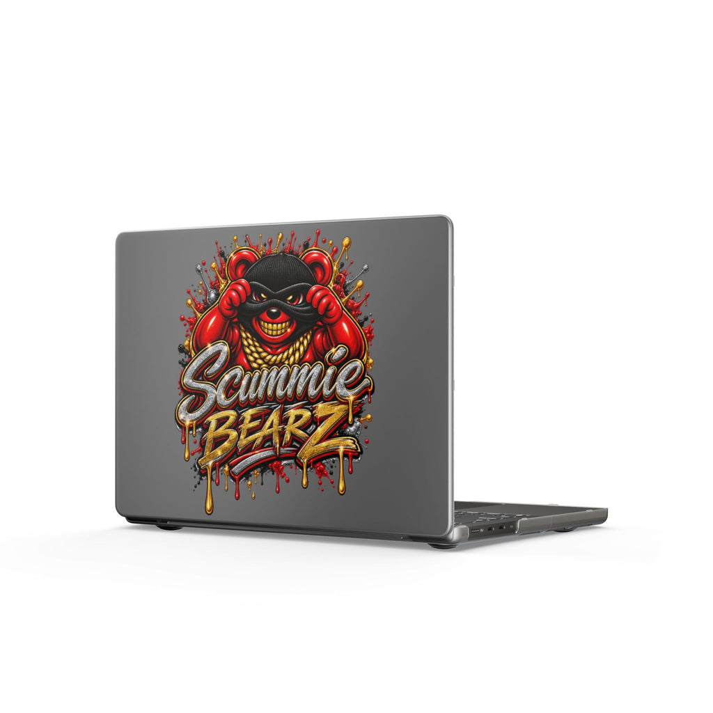 Matte MacBook Cases-SILVER/GOLD MASK LOGO