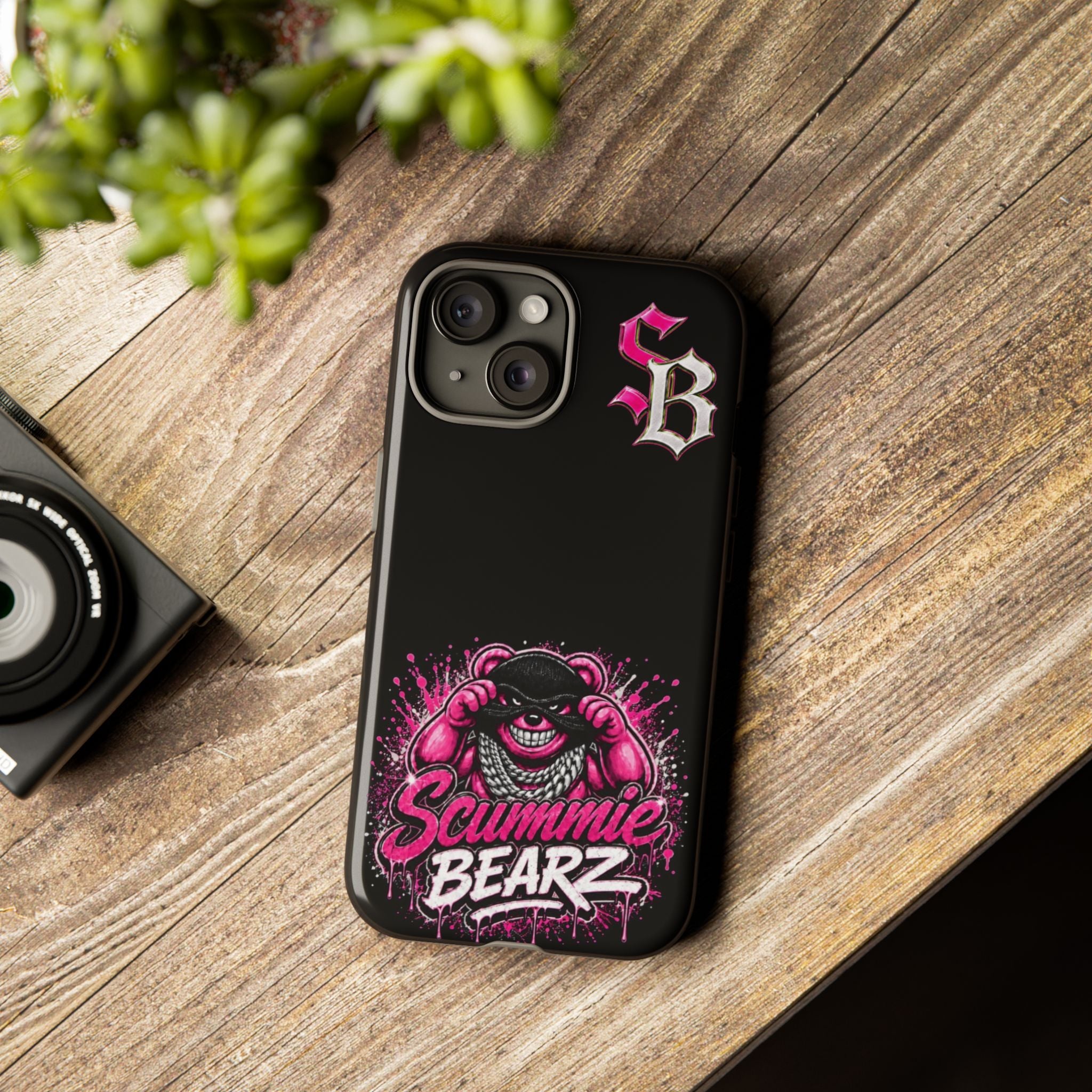 SCUMMIEBEARZ 🩷Pink Logo🩷Tough Cases