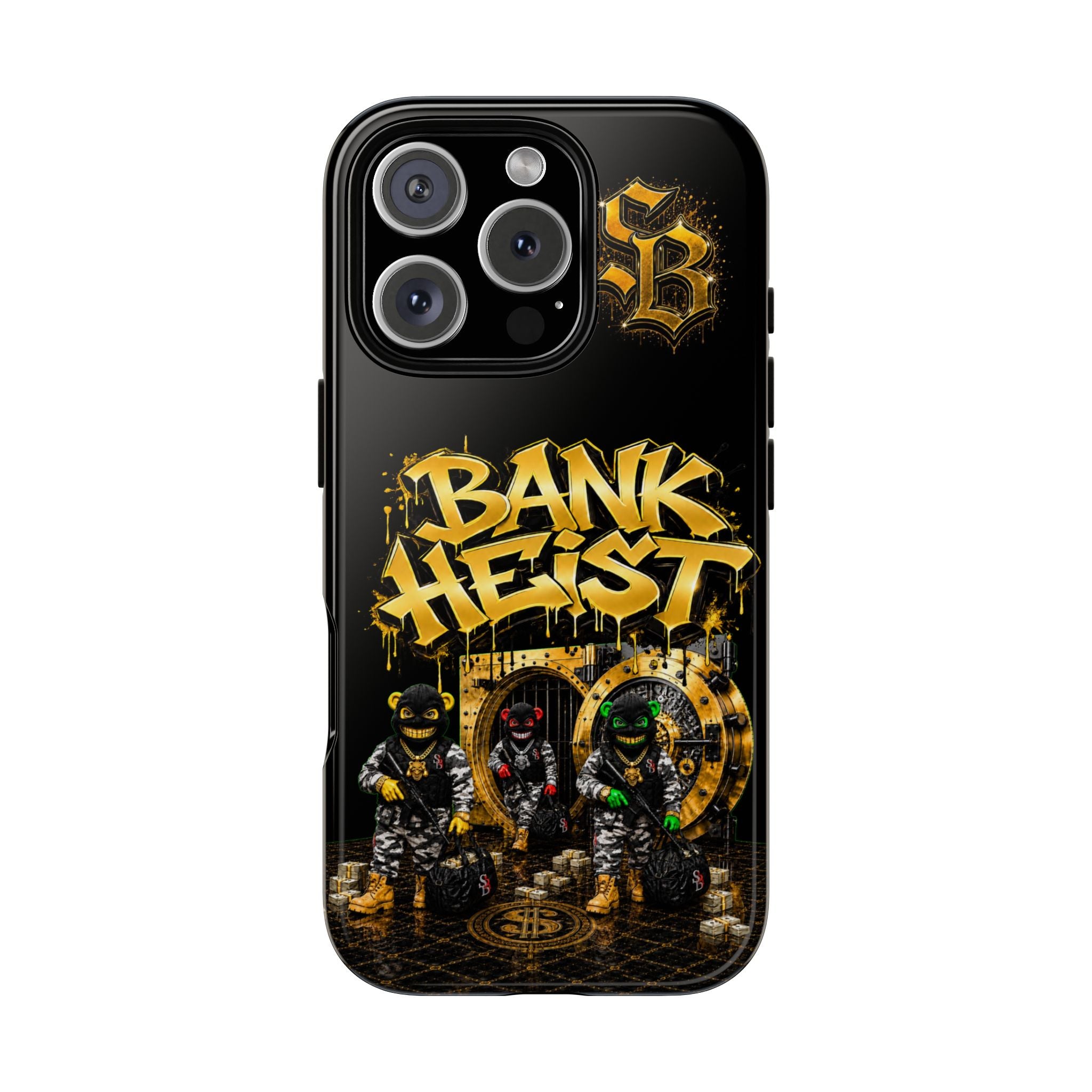 SCUMMIEBEARZ Bank Heist Tough Cases