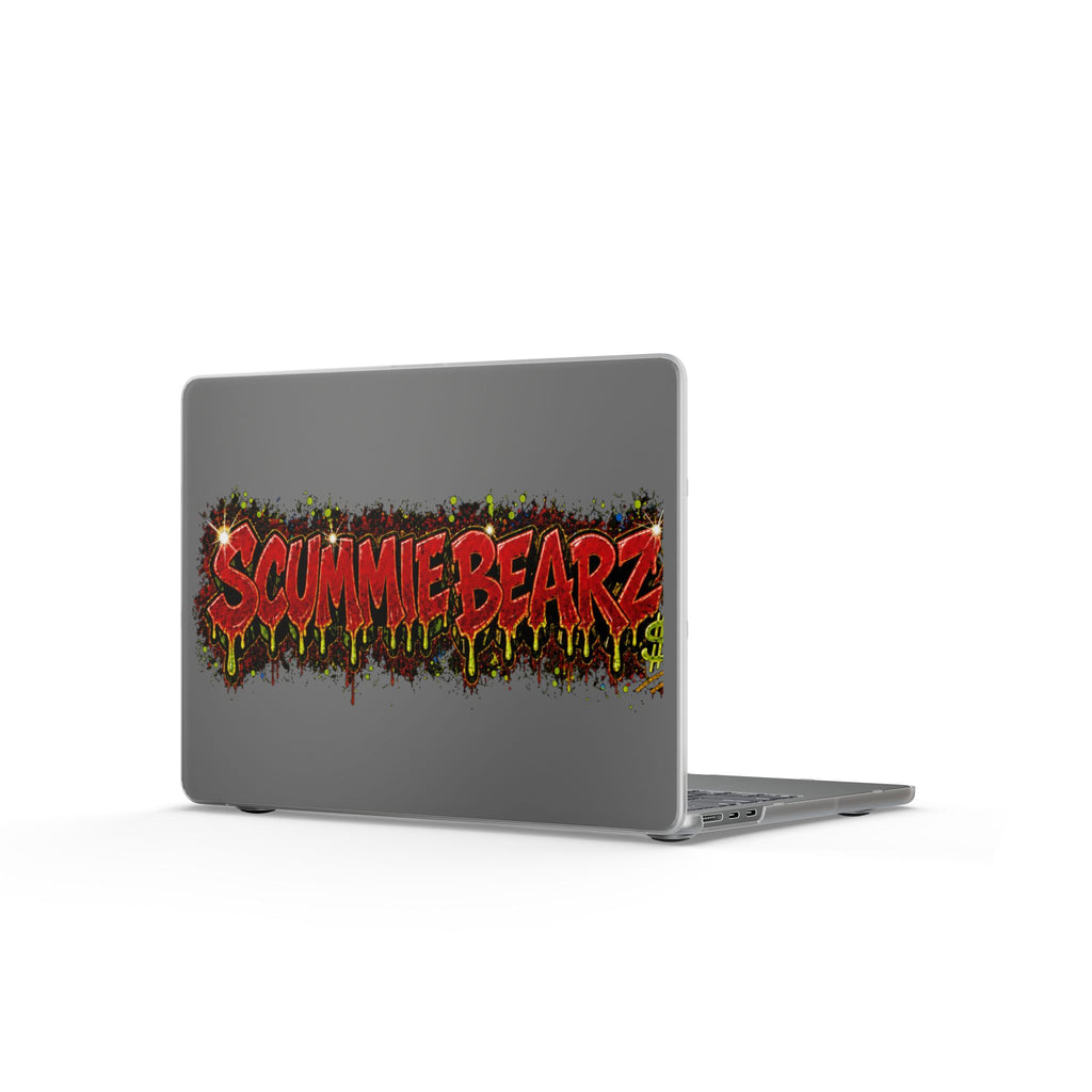 Matte MacBook Cases-RED LOGO -SCUMMIEBEARZ™