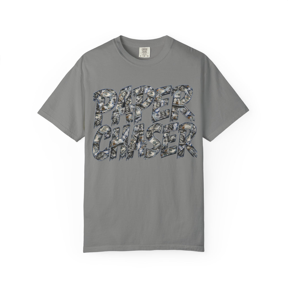 Unisex Garment-Dyed T-SHIRT- PAPER CHASER-SCUMMIEBEARZ™