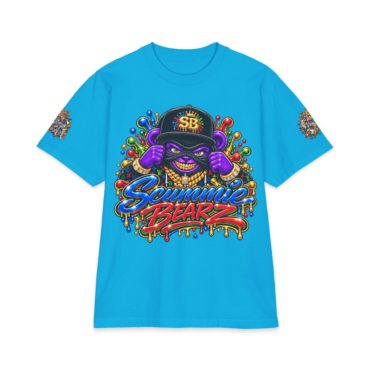 Where’s Da Driver — Remix | SCUMMIEBEARZ™ Shaka Wear Heavyweight Tee