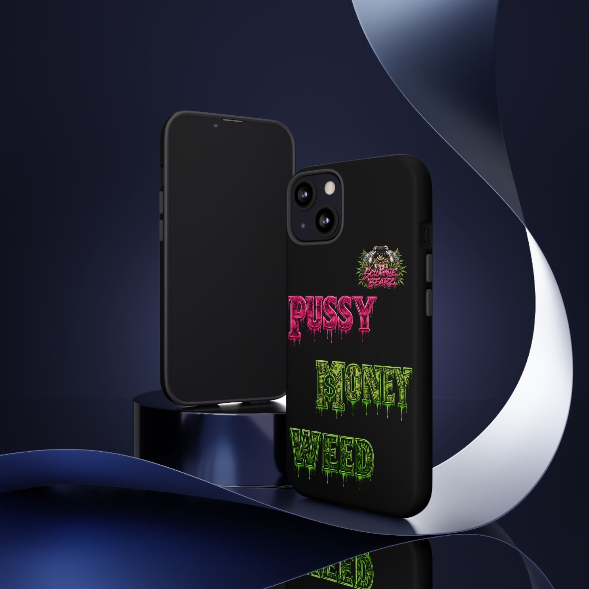 SCUMMIEBEARZ P.M.W. (P***Y Money Weed) Tough Cases
