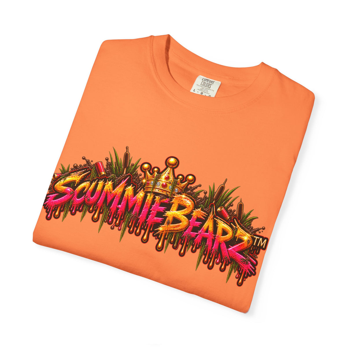 Unisex Garment-Dyed T-shirt-BABE I THINK I GOT A MONSTER-SCUMMIEBEARZ™️