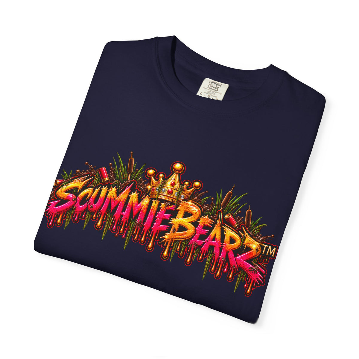 Unisex Garment-Dyed T-shirt-BABE I THINK I GOT A MONSTER-SCUMMIEBEARZ™️