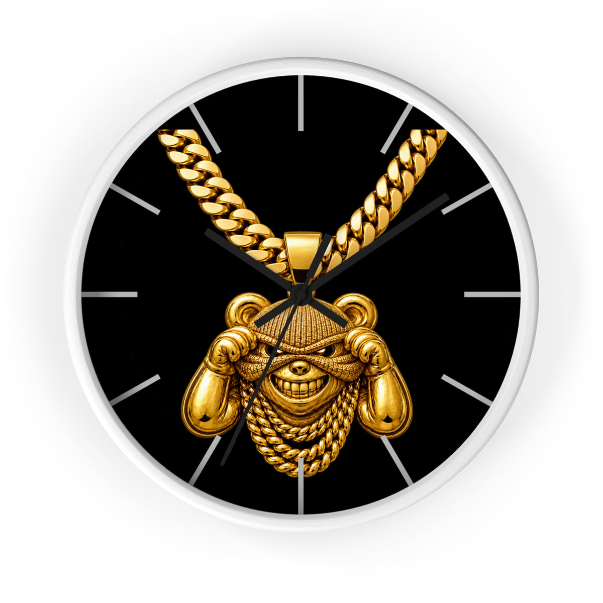 Wall Clock-CHAIN/PENDANT- SCUMMIEBEARZ™️