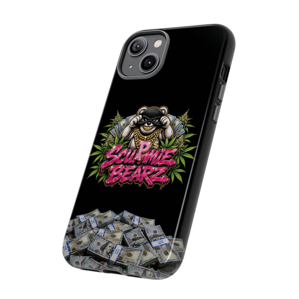 SCUMMIEBEARZ P.M.W. (P***y Money Weed) Logo Tough Cases