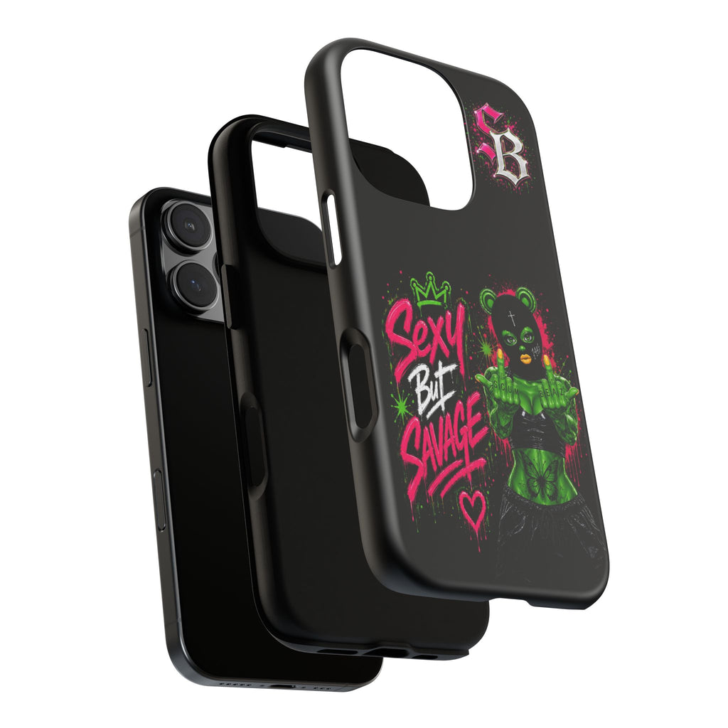 SCUMMIEBEARZ Sexy But Savage Green Remix Tough Cases