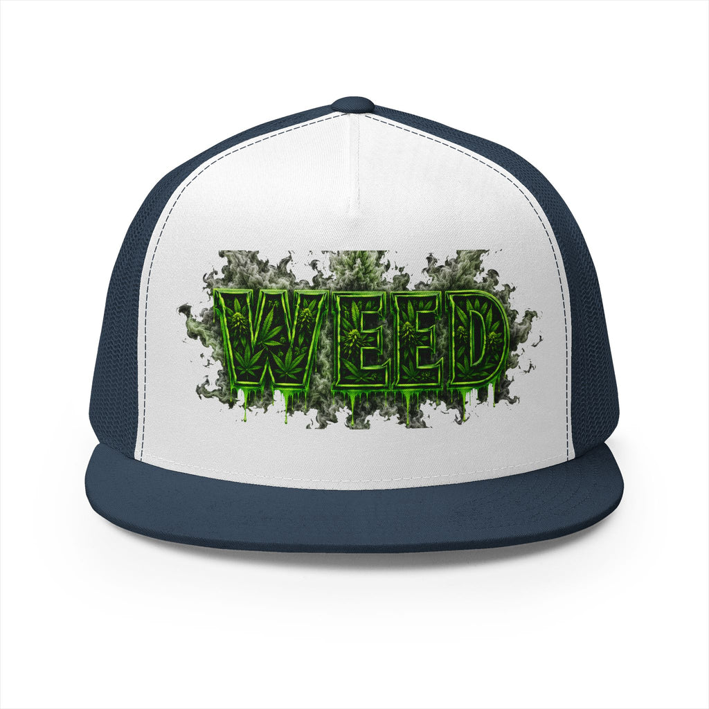 5 Panel Trucker CAP-WEED -SCUMMIEBEARZ™