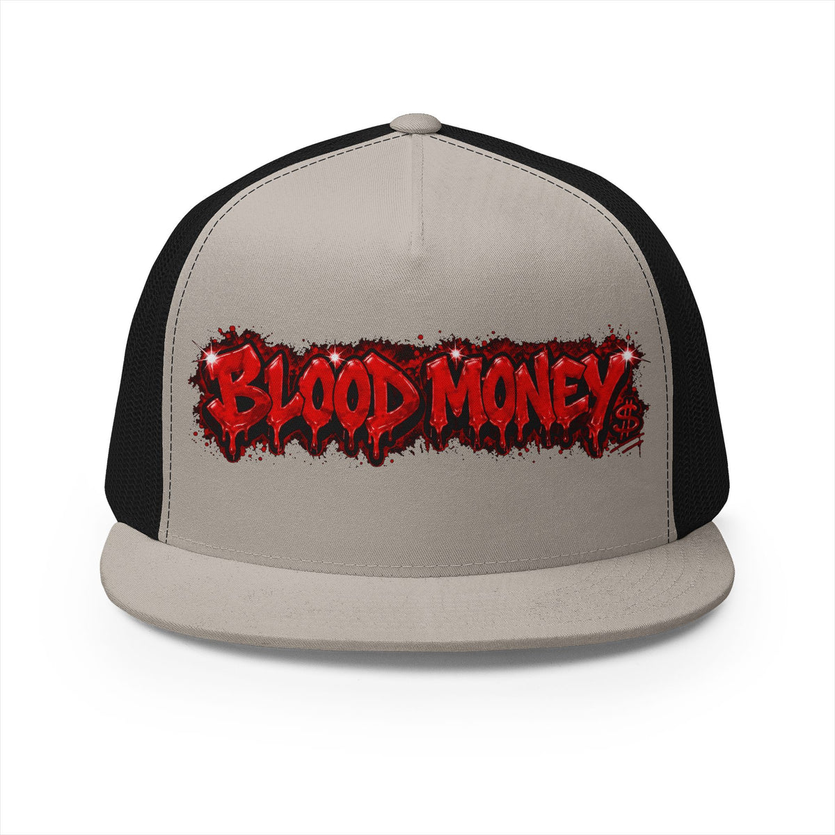 5 Panel Trucker Cap-BLOOD MONEY-SCUMMIEBEARZ™