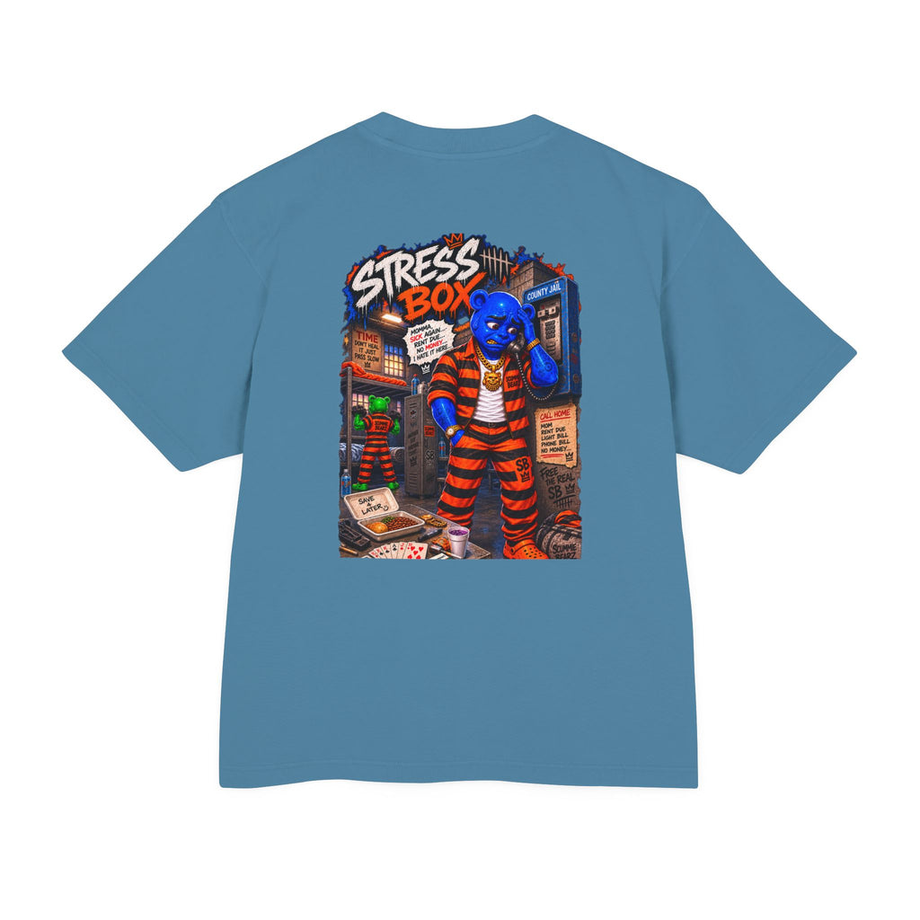 Unisex Urban Heavy Tee-STRESS BOX: LOCKED UP -SCUMMIEBEARZ™️